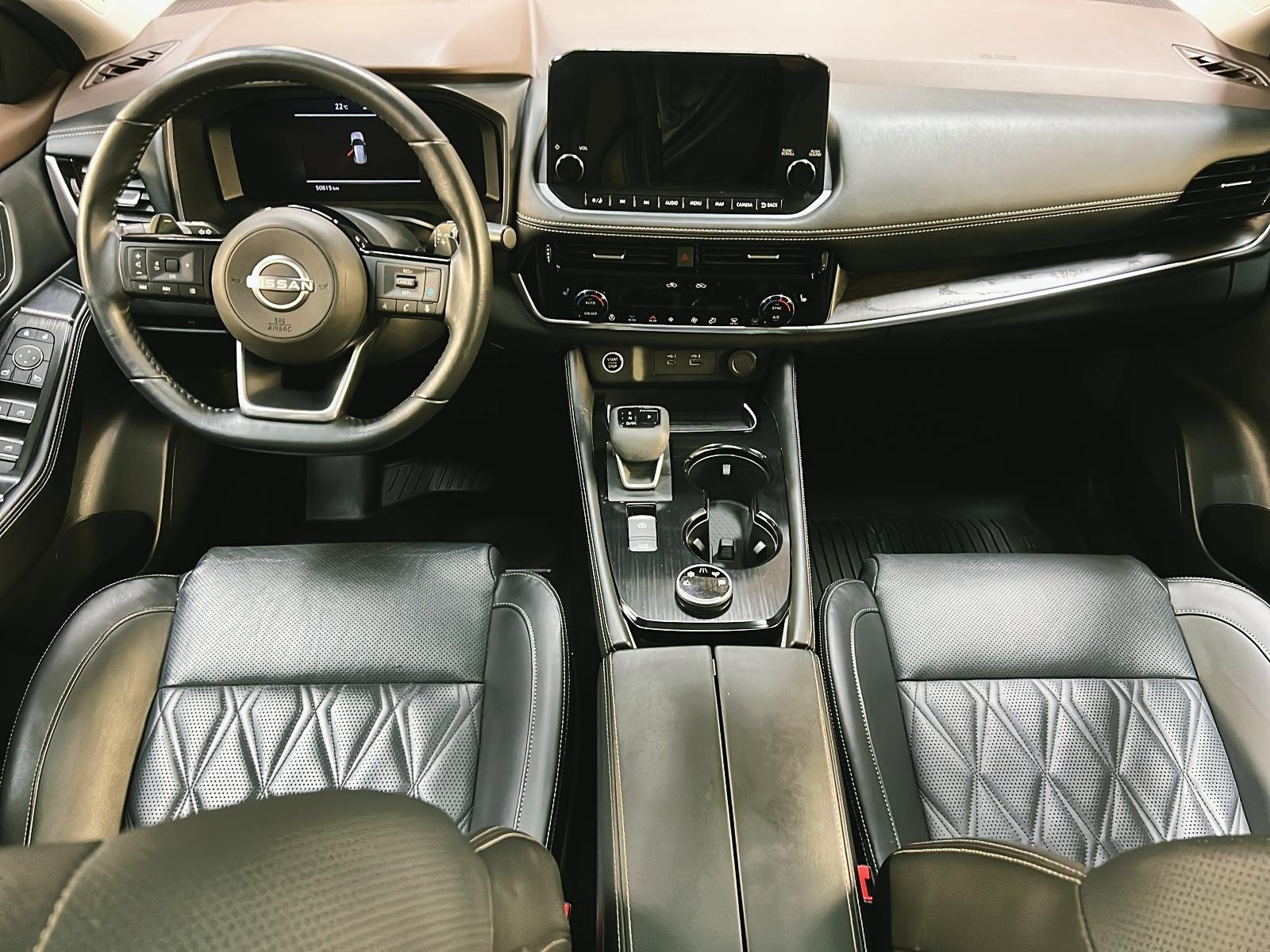 Nissan Rogue PLATINUM CUIR TOIT PANO NAV 4RM 2023 - image #12
