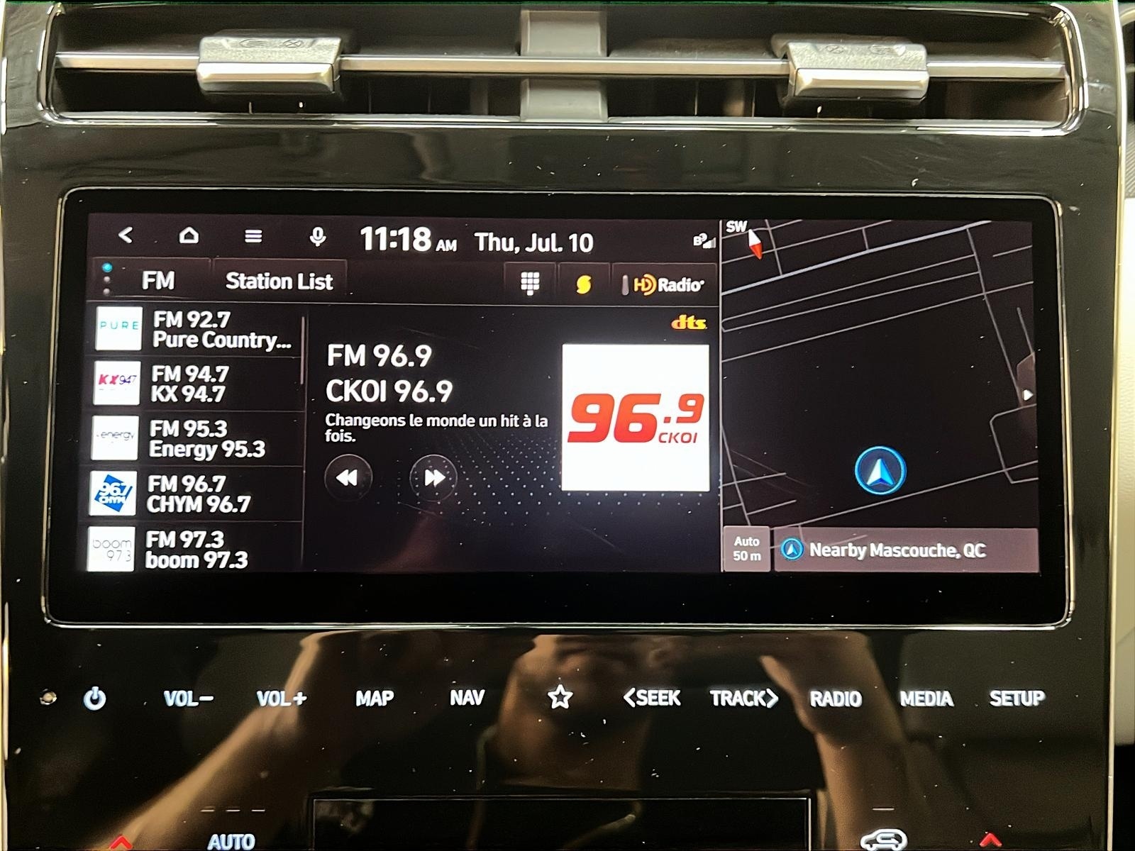 Hyundai Tucson ULTIMATE HYBRID CUIR TOIT PANO NAV 4RM 2022 - image #18