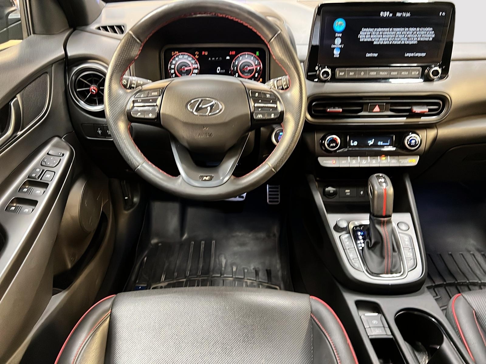Hyundai Kona N-LINE ULTIMATE CUIR TOIT NAV 4RM 2023 - image #11