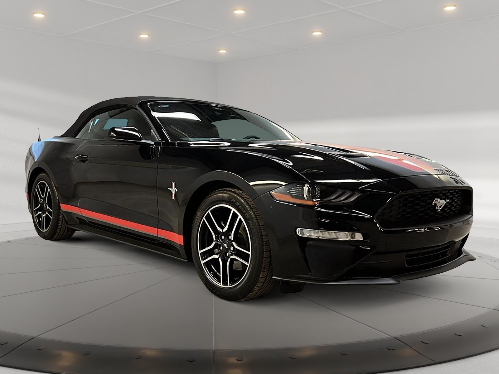 Ford Mustang ECOBOOST CONVERTIBLE PREMIUM CUIR 2021 - image #4