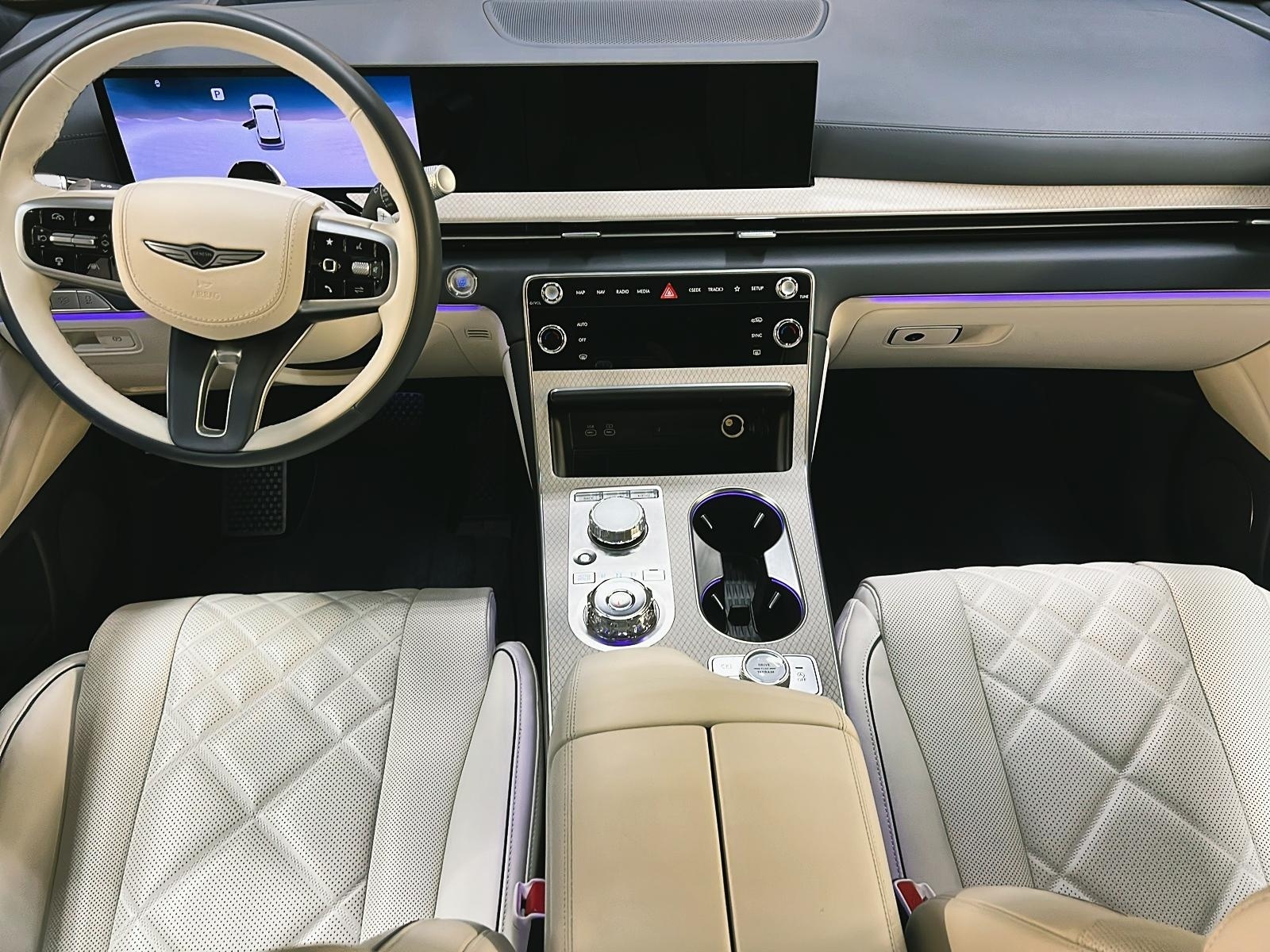 Genesis GV80 PRESTIGE 3.5T CUIR TOIT PANO NAV 4RM 2025 - image #14
